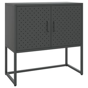 29.5 della credenza in acciaio antracite "x 13.8" x 29.5 "dimensioni - Product Image 2