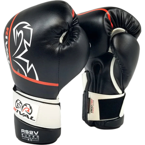Gants de boxe Muay Thai en cuir PU, style tendance, légers, imperméables, protection UV complète, sangle de poignet réglable - Product Image 6