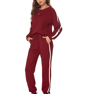 Survêtement Femme Coupe Droite en Molleton 100% Coton de Haute Qualité, Séchage Rapide, Respirant, Logo Personnalisé, Vente en Gros, Tendance 2026 - Product Image 6