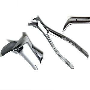 Pinzas de Presión Lateral para Molares Inferiores, Tipo Cuerno de Vaca, 20-190, Instrumento Dental de Precisión de Acero Inoxidable Quirúrgico Manual, Certificado CE, Hermann - Product Image 2