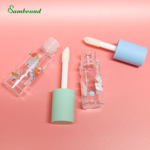 Tubes de brillant à lèvres transparents de haute qualité 17/15 ml, capacité 15 ml, avec de mignons animaux imprimés en 3D, grand pinceau, vente en gros, meilleur prix - Product Image 3