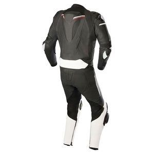 ชุดหนังสำหรับขี่มอเตอร์ไซค์แบบสั่งทำพิเศษ สีแดงเขียวดำ Kawasaki สำหรับการแข่งขัน ได้รับมาตรฐาน CE แขนยาว สำหรับผู้ชาย - Product Image 3