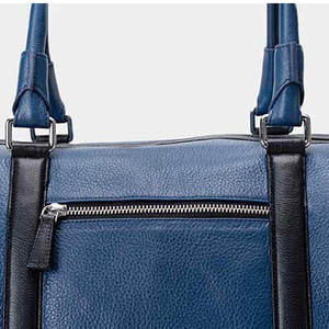 Bolsa de Viaje de Cuero a la Moda, Plegable, Impermeable, Ligera, con Asas Resistentes, Espacio de Almacenamiento, para Deportes y Viajes, de Poliéster - Product Image 6
