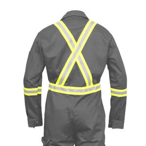 Combinaison de travail haute visibilité, nouvelle génération, antibactérienne, imperméable et durable, uniforme de sécurité - Product Image 4