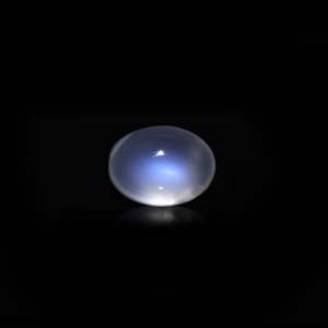 Natural Blue Moonstone 8.22 Carat Certified Loose Gemstone Brilliant Cut - Product Image 1