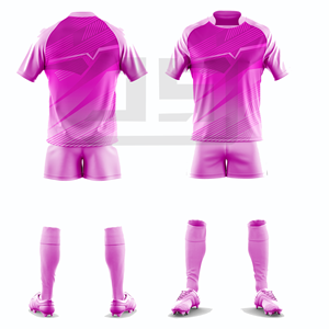 Maillot et short de rugby JAMEZ SPORTS haut de gamme, imprimé numérique 3D, broderie personnalisée, nom d'équipe, léger, écologique, 100% coton - Product Image 5