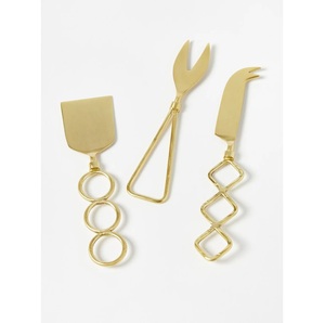 Antique Metal Golden Cheese <b>Knife</b> <b>Set</b> With Designer Handle <b>For</b> Home Hotels Kitchenware Luxury Cheese Tools On <b>Sale</b> - Product Image 5