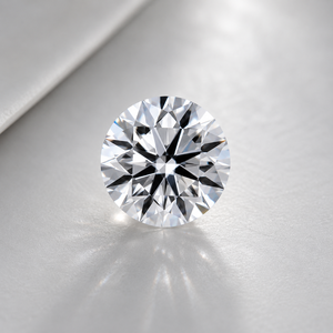Diamant de laboratoire CVD rond brillant de 1,00 carat, pureté VS1, couleur D, certifié IGI, taille excellente, pierre libre pour bijoux sur mesure - Product Image 1
