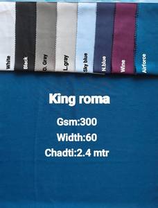 Tela Roma Premium King – Tejido Pesado de 300 GSM y 60 Pulgadas de Ancho - Product Image 1