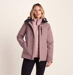 <b>Women</b> Casual Canvas Bomber <b>Jacket</b> Zipper Stand Collar Breathable <b>Lightweight</b> Outdoor Workwear Trekking Spring Outerwear - Product Image 4