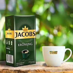 Café Molido Jacobs Kronung 250g, Calidad Original, Recién Tostado, Sabor Intenso, Ideal para el Desayuno, Uso Diario, El Mejor - Product Image 2