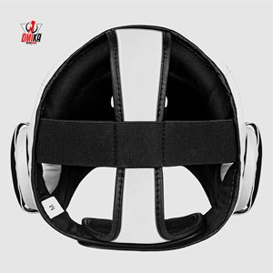 Best Protection Performance Customized Color & Size Comfortable Durable Breathable MMA Muay Thai <b>Training</b> Leather <b>Head</b> Guard - Product Image 3