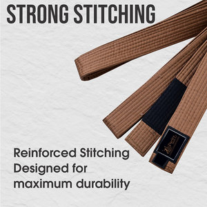 Ceinture d'arts martiaux de haute qualité en matériau durable, design professionnel, fabriquée au Pakistan - Product Image 3