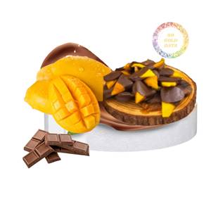 Wholesale Cheap Bulk Price <b>Chocolate</b> Dipped Dried Mango Slices 500g Gift Box Bulk Packing for USA Snack Market Premium Quality - Product Image 6