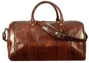 Distressed <b>Leather</b> Travel <b>Duffle</b> Outdoor <b>Bag</b> for <b>Men</b> GYM-0174 - Product Image 6