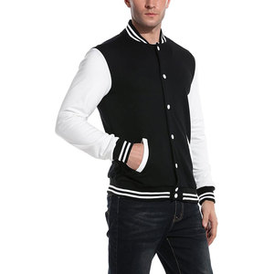 Plus Size Men Clothing Full Sleeves Blank Baseball Varsity <b>Jacket</b> Latest Style Baseball Varsity Letterman <b>Jacket</b> For Men's - Product Image 2