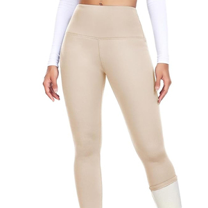 Leggings Térmicos Sin Costuras en Oferta, Transpirables, Antibacterianos, de Spandex y Poliéster Elástico, Moldeadores, Hasta la Rodilla - Product Image 2
