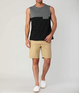 Camiseta Deportiva de Verano para Hombre, sin Mangas, con Bloques de Color, para Entrenamiento al Aire Libre, con Bolsillo - Product Image 3