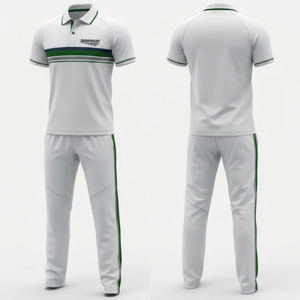 <b>Cricket</b> Uniform Set Breathable Quick Dry Lightweight | Unlimited Sublimation Design Options for Men Women Adults <b>Cricket</b> Polo - Product Image 2