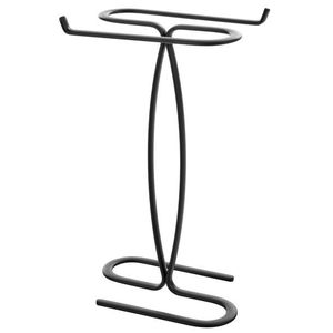 Moderno Soporte de Acero de 2 Niveles para Toallas de Baño con Cesta de Exhibición para Almacenamiento en Baños de Apartamentos y Hoteles - Product Image 5