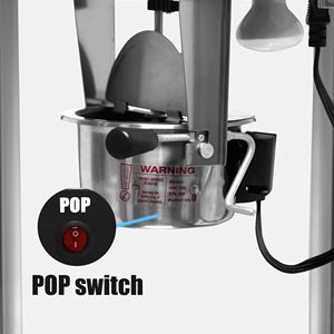 Máquina de Palomitas de Maíz Negra de 4 Onzas, Tipo Barra, para Restaurantes y Comercios, Nueva y Usada, Máquina para Hacer Palomitas de Maíz - Product Image 4