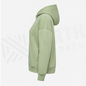 Womens Casual Sportswear Knitted Hoodie <b>Sweat</b> Pant Set Lightweight Breathable Fleece Jogger Tracksuit Front Logo <b>Top</b> - Product Image 3