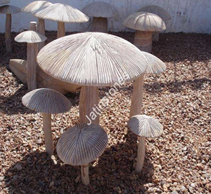 Esculturas de Jardín de Piedra Natural Hechas a Mano, Adornos Rústicos para Exteriores, Duraderos y Decorativos para el Jardín - Product Image 3