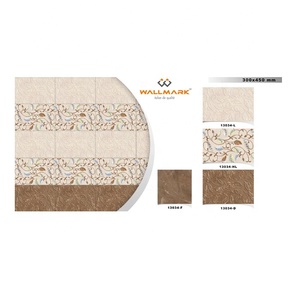 กระเบื้องผนังดิจิตอลสำหรับห้องครัวลายดอกไม้ขนาด300X450มม. ตกแต่งด้วยหินอ่อนลายหินเซรามิกดิจิตอลและเครื่องสุขภัณฑ์จากผู้ผลิตชั้นนำ - Product Image 4