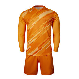Nouvel uniforme de football tendance pour hommes, manches longues, longueur normale, au-dessus du genou, style vintage polyvalent, ensemble uniforme pour hommes - Product Image 1