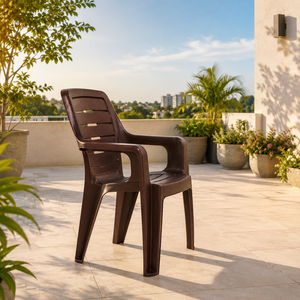 Modern Plastic SUMO STRIPE <b>Stackable</b> <b>Outdoor</b> <b>Chair</b> Apartment Villa Home Office Living Room Hotel School Bar Park Hospital Use - Product Image 5
