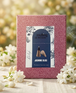Jasmine Bliss High Organic Eco-Friendly Incense Cones Aromatherapy <b>Diffuser</b> Fragrance <b>Sticks</b> for Home Meditation Yoga - Product Image 2