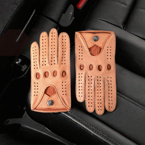 Manufacturer Western Style Custom Logo Winter Daily Life <b>Mens</b> <b>Leather</b> <b>Driving</b> <b>Gloves</b> Fashion Deerskin Luxury Hand <b>Driving</b> <b>Gloves</b> - Product Image 3
