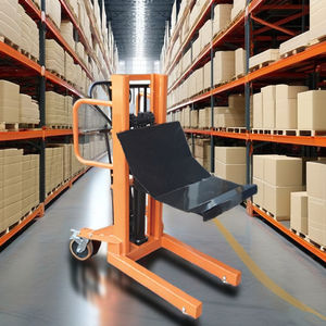 Apilador Hidráulico Manual con Plataforma Inclinable, Elevador de Materiales de Alta Resistencia para Uso en Almacenes y Fábricas - Product Image 4