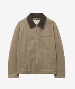 Veste en jean personnalisée de haute qualité pour hommes, manteaux de travail en jean, veste décontractée en denim lavé pour le streetwear - Product Image 5