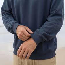 Oversized proportions custom logo detail and contemporary <b>crewneck</b> styling Comfortable mens oversized <b>crewneck</b> sweatshirt - Product Image 2