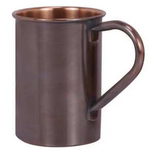Mugs en cuivre élégants et faits à la main, idéaux pour les boissons fraîches, offrant une durabilité supérieure et un savoir-faire classique poli. - Product Image 1