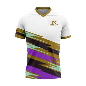 Ropa Deportiva Cómoda, Uniforme de Fútbol para Hombre, 100% Poliéster, Uniforme de Fútbol Personalizado para Hombre - Product Image 4