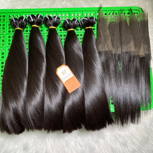 Extensiones de Cabello Liso Natural Remy de Lujo al Mejor Precio Mayorista, Cabello Humano Virgen Vietnamita con Cutícula Alineada - Product Image 2