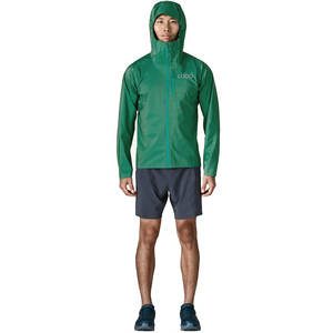 Veste imperméable à capuche pour homme, couleur verte, avec fermeture éclair et poches, coupe classique, pour toutes les saisons, vêtements d'extérieur - Product Image 5
