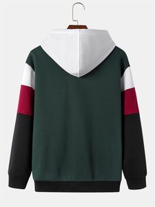 เสื้อฮู้ดผู้ชายแฟชั่นใหม่ คุณภาพสูง ผ้าฟลีซเนื้อนุ่ม 100% ผ้าฝ้าย ใส่สบาย แห้งเร็ว ระบายอากาศได้ดี - Product Image 2