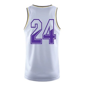 Unisex Adult Basketball Jerseys Outdoor Sportswear Sleeveless Breathable 100% Polyester Quick Dry Basketball - Product Image 3