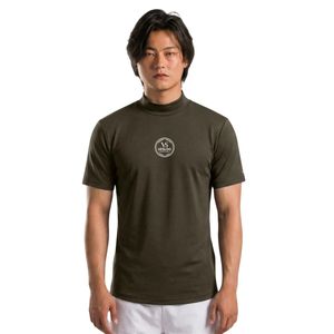 Camiseta de Compresión Slim Fit Color Oliva para Hombre, Elástica, Transpirable, para Gimnasio, Fitness, Entrenamiento, Ropa Deportiva de Alto Rendimiento, OEM, ODM, Venta al Por Mayor - Product Image 3