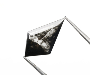 Diamant de laboratoire en forme de cerf-volant de 1,70 carat, couleur sel et poivre, de l'exportateur indien de diamants, à prix de gros pour la joaillerie, diamant en vrac - Product Image 4