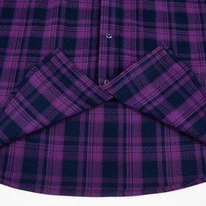 Service OEM, chemises en flanelle pour hommes, nouvelle mode, design personnalisé, chemises en flanelle à carreaux vintage - Product Image 5