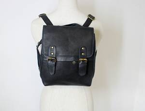 Mochila pequeña de cuero genuino personalizada, proveedor OEM, mochila de viaje de lujo de cuero auténtico para mujer LSBP-0015 - Product Image 4