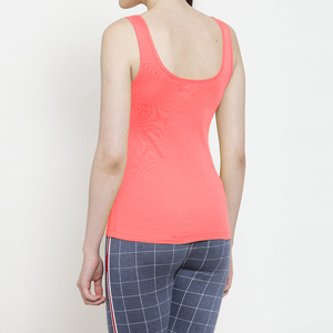Débardeurs sans manches pour femmes, en coton, à motif personnalisé, col rond, dos nageur, côtelés, pour l'extérieur, l'été, le sport, la course et l'entraînement - Product Image 6
