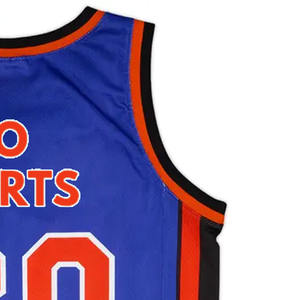 Camiseta de Baloncesto Deportiva de Entrenamiento Profesional, Ligera, de Secado Rápido, de Poliéster, sin Mangas, con Logotipo Personalizado, Cuello Redondo - Product Image 4