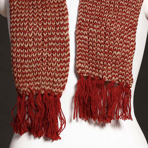 Anti-Fray Unisex Knitted Scarf - High-Strength Soft Winter <b>Wrap</b> - Custom Logo Ribbed Knit Durable <b>Neck</b> Wear - Product Image 2