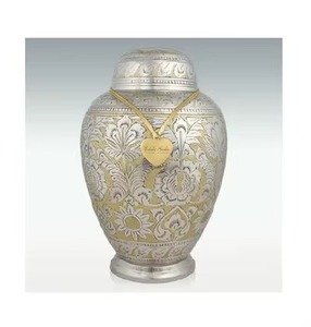 โกศบรรจุอัฐิอะลูมิเนียมกันสนิมสำหรับผู้ใหญ่ โกศสำหรับฝังศพกลางแจ้ง ป้องกันการรั่วซึม โกศโลหะสำหรับบรรจุอัฐิผู้ใหญ่ - Product Image 5