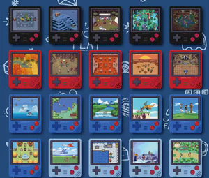 Aimants de réfrigérateur en acrylique YQ Pokemoned <span class=keywords><strong>version</strong></span> Q, console de jeu, aimants de réfrigérateur en acrylique transparent 3D de haute qualité, en vente - Product Image 5